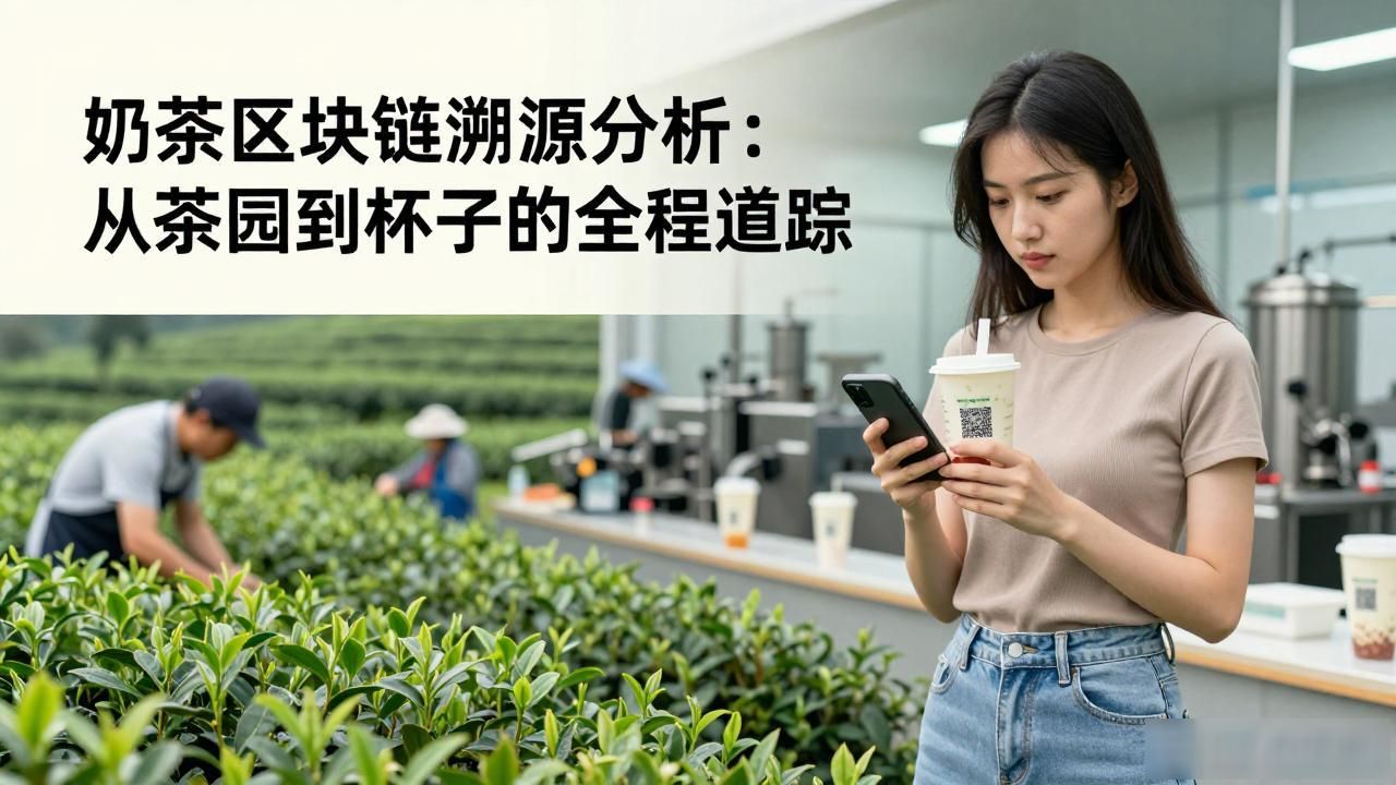 奶茶区块链溯源分析_奶茶区块链溯源_茶叶产地信息透明