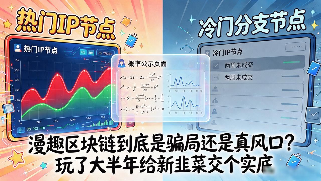 漫趣区块链到底是骗局还是真风口？玩了大半年给新韭菜交个实底